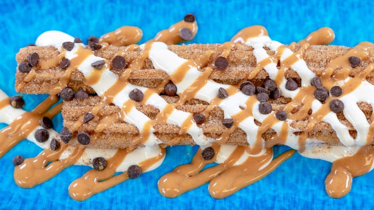 Peanut Butter-Marshmallow Churro