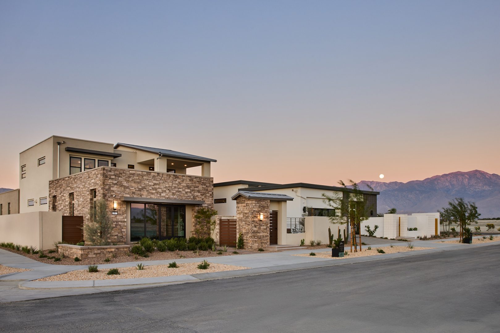 Model homes at Cotino, A Storyliving by Disney community