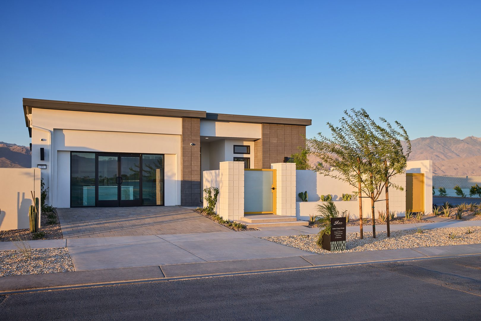 Atelier II model home exterior at Cotino, A Storyliving by Disney community