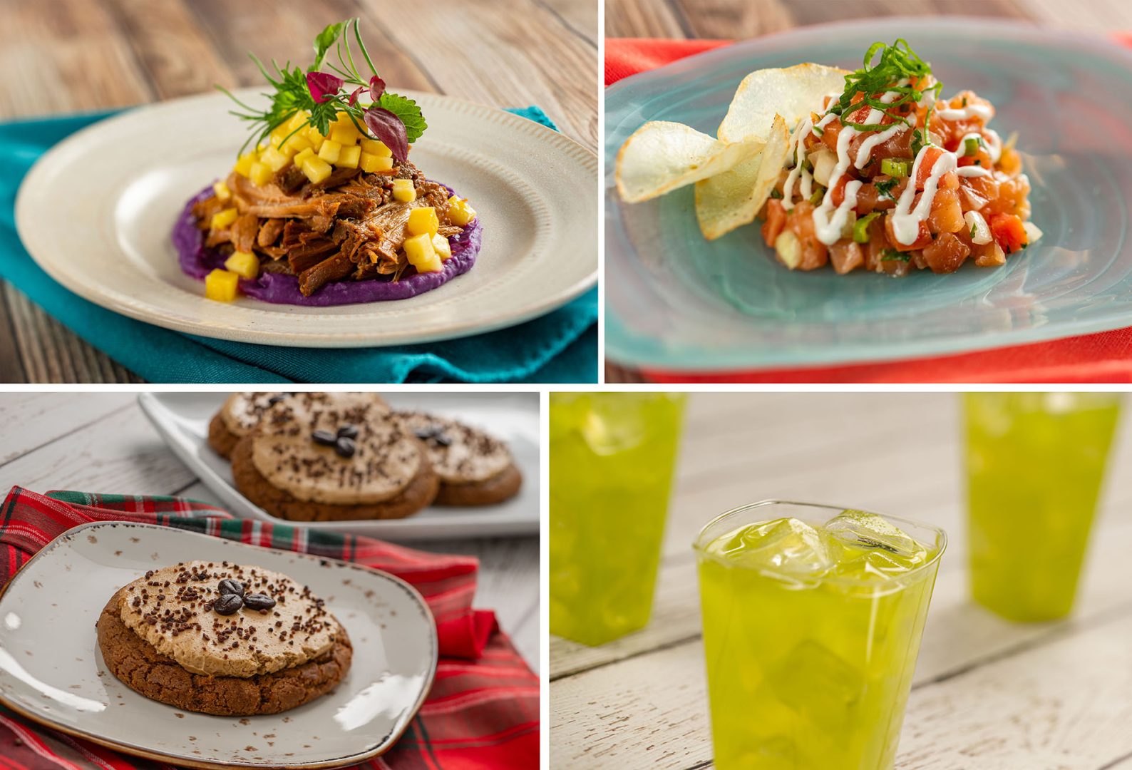 Mele Kalikimaka Holiday Kitchen Food and Drinks - EPCOT Festival of the Holidays Menus