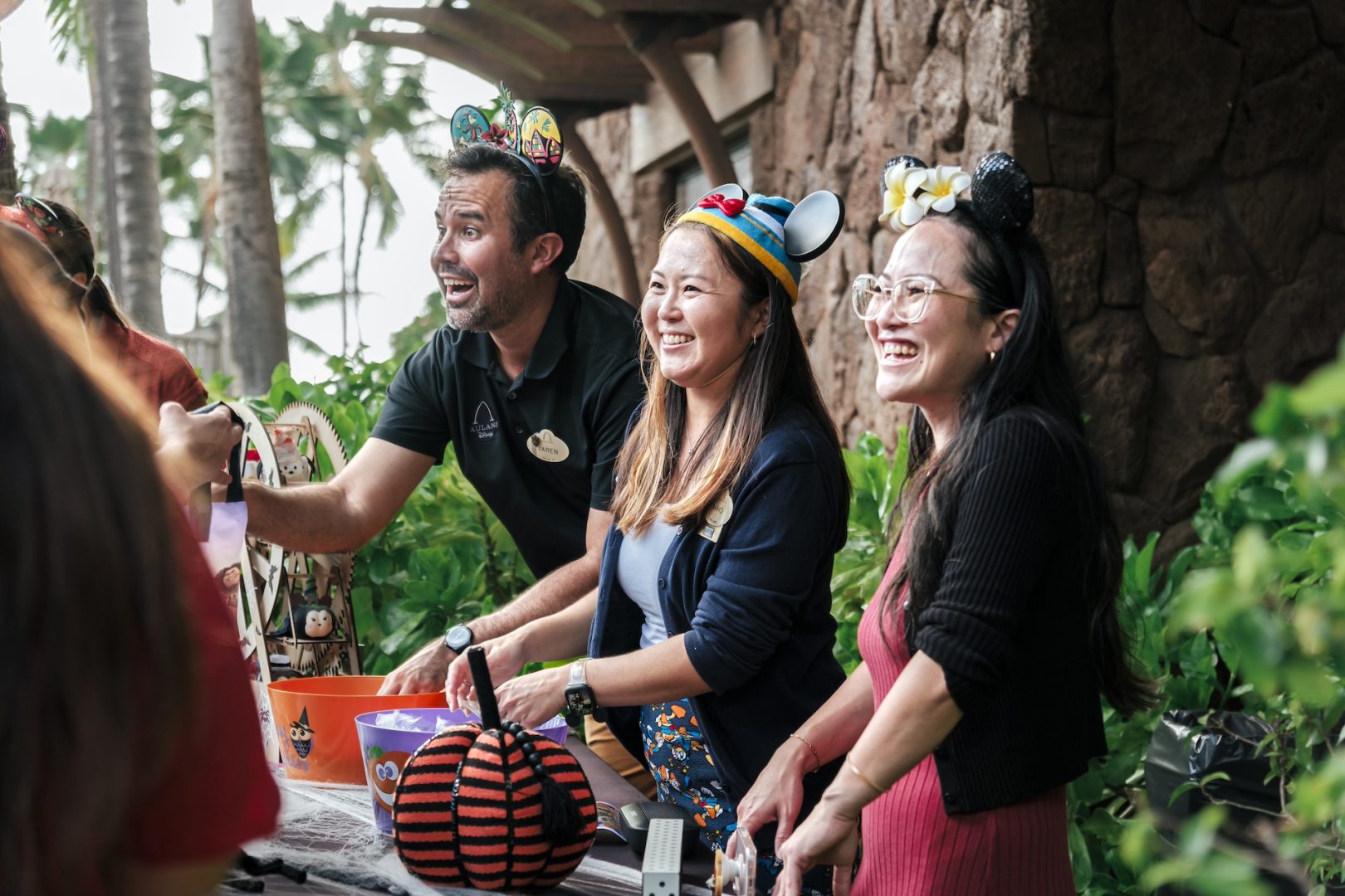 Cast members at Aulani Wish Week 2024