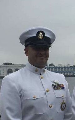 U.S. Navy Senior Chief Dennis Depre