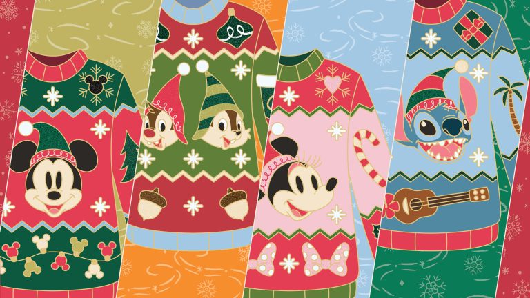 2024 Disney Gift Card Holiday Pin Series Wallpaper