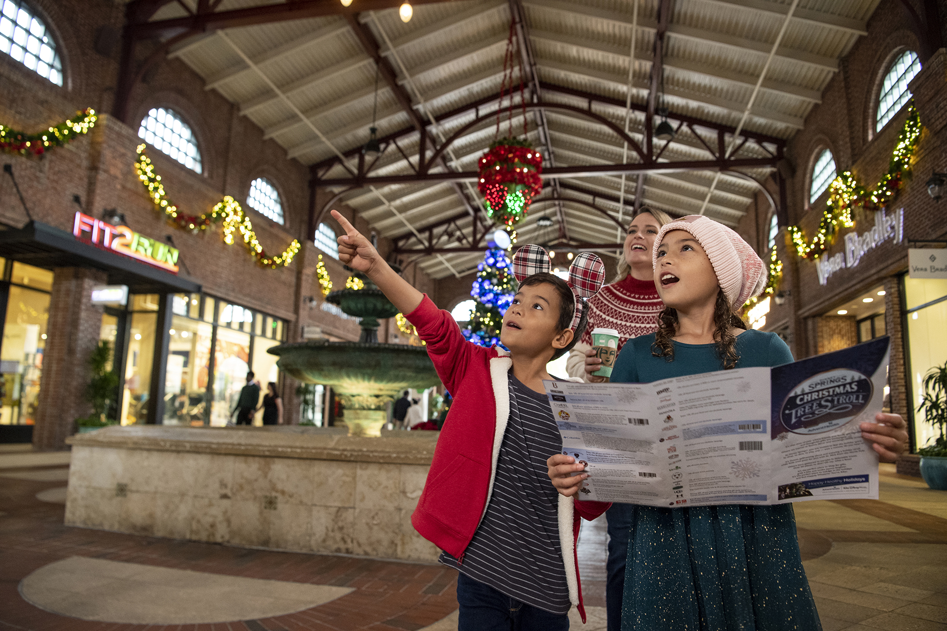 Disney Springs Christmas Tree Stroll presented by AdventHealth