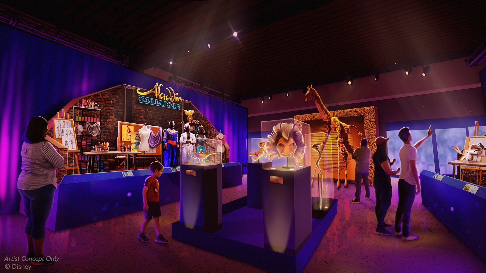 2025 EPCOT International Festival of the Arts, exhibit artist concept