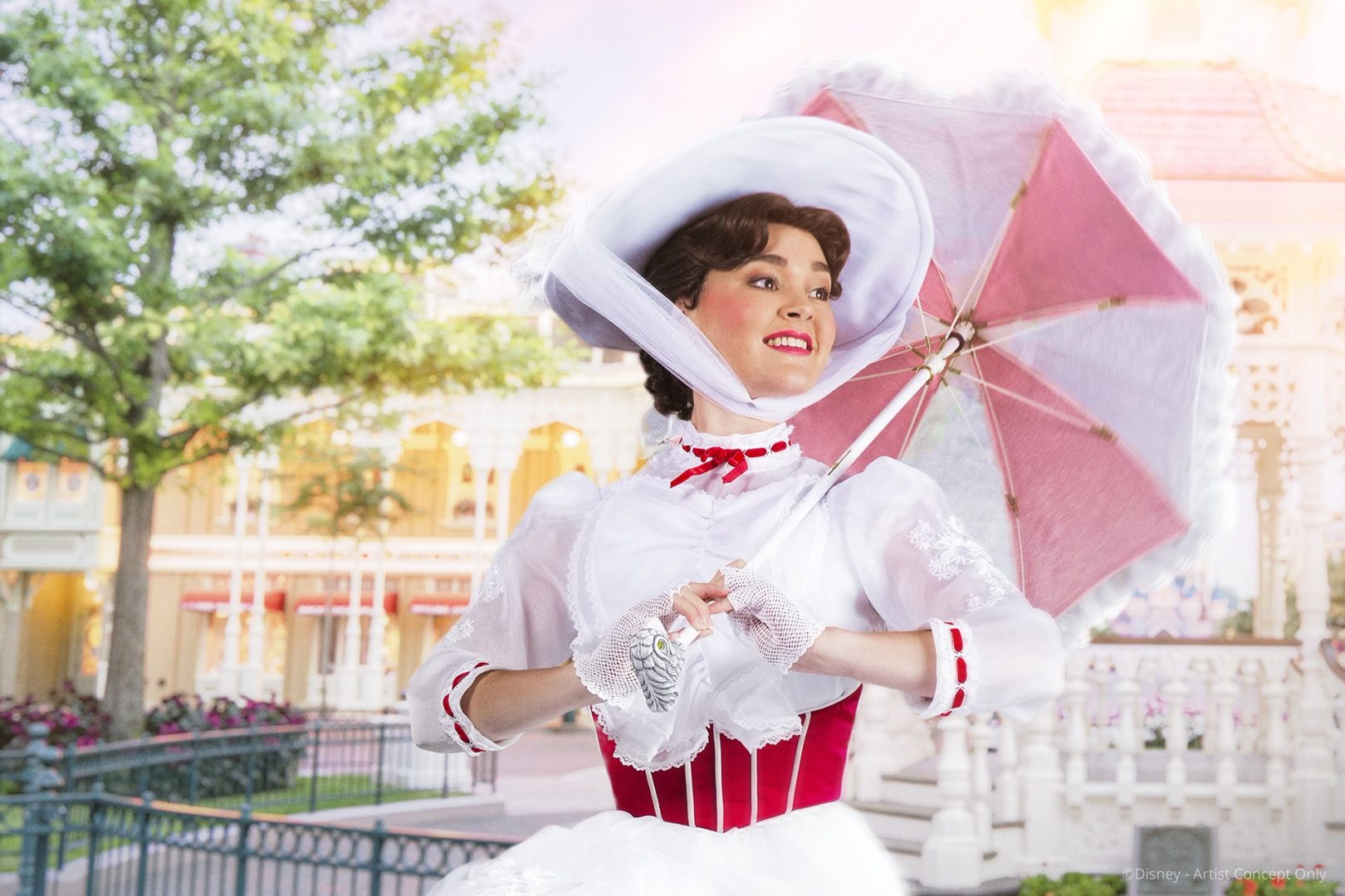 Mary Poppins in concept art for Disney Music Festival