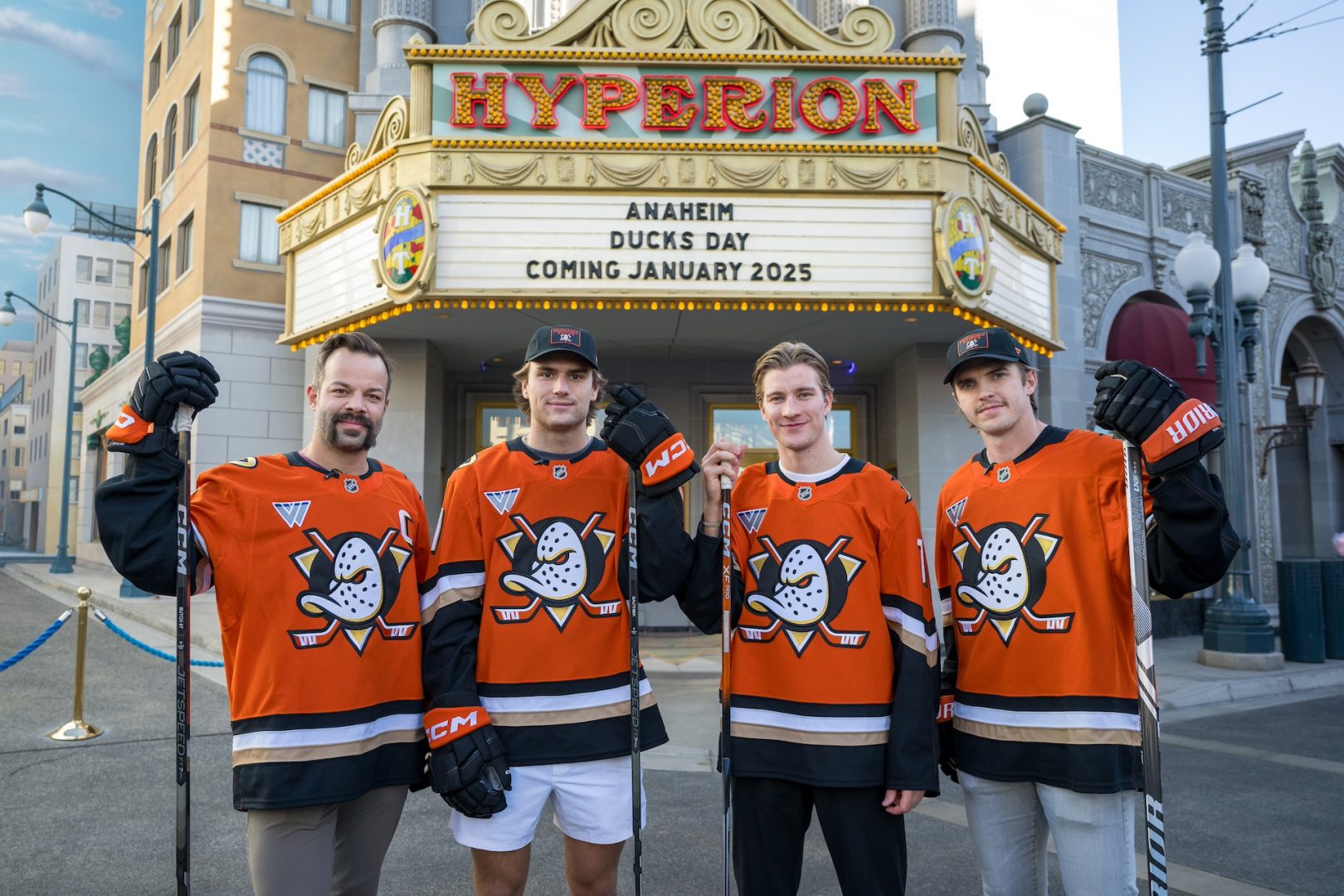 Anaheim Ducks Day at Disneyland Resort