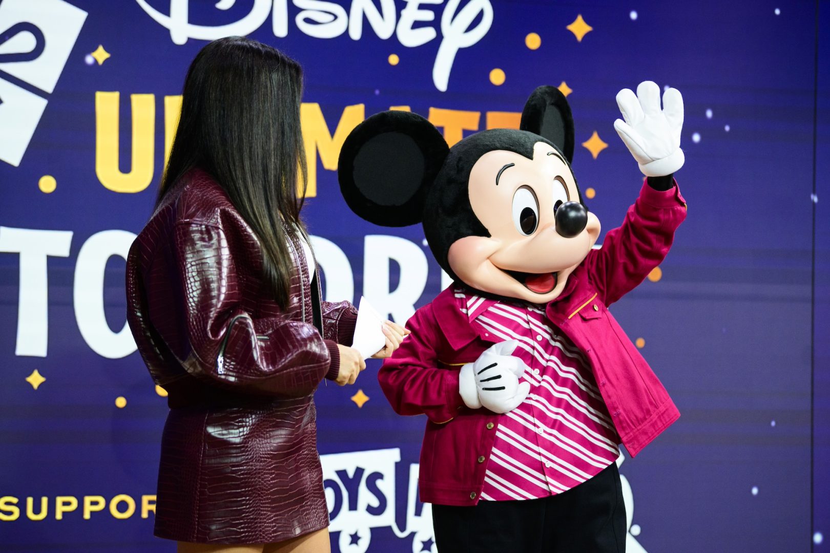 Mickey Joins Disney VoluntEARS at New Hudson Square Office  