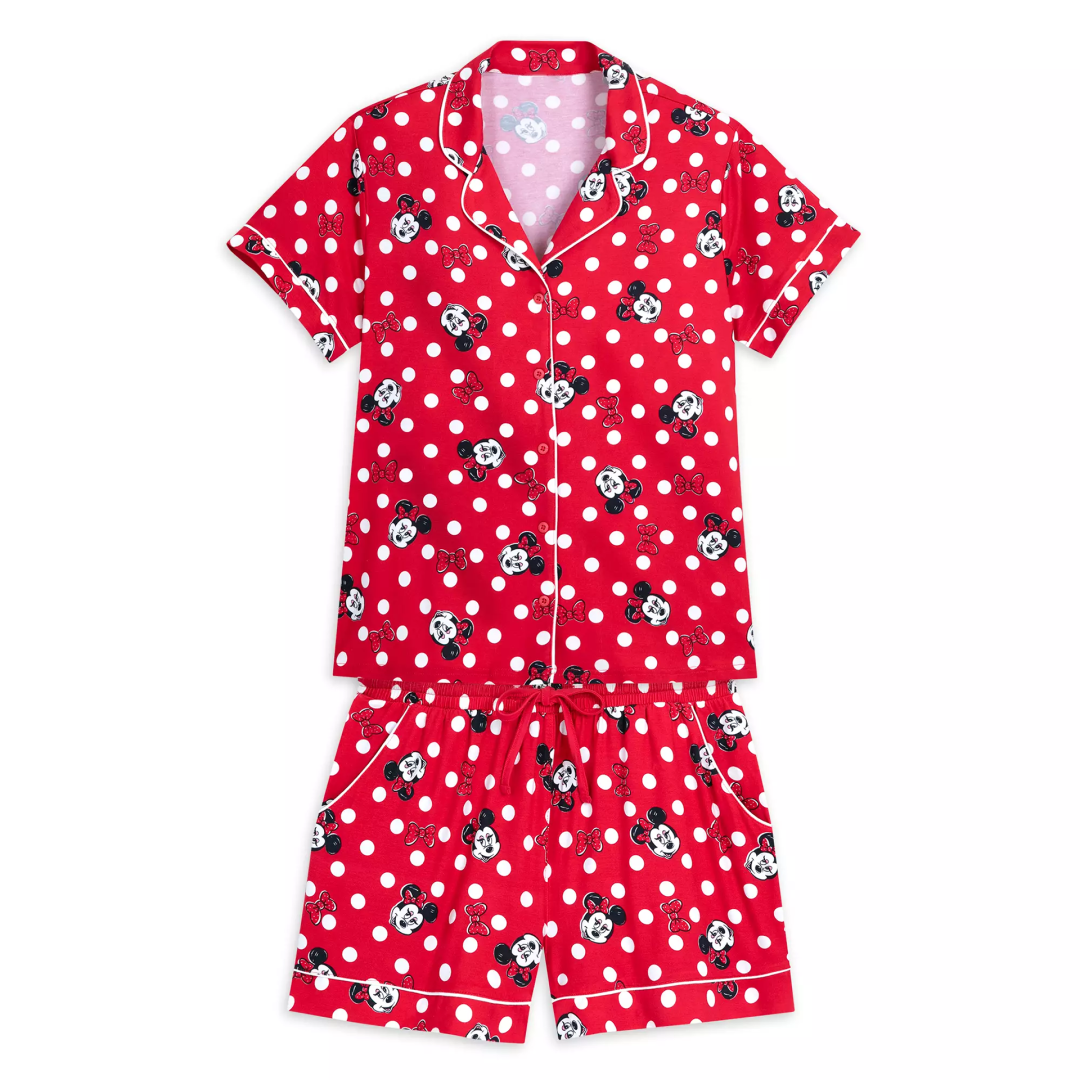 Disney Store Minnie Mouse Short Pajama Set for Women