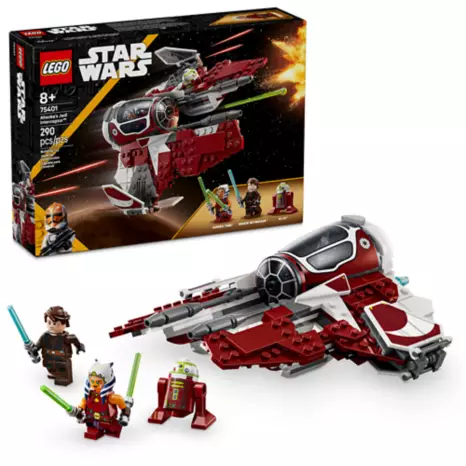 LEGO Star Wars Ahsoka’s Jedi Interceptor building set