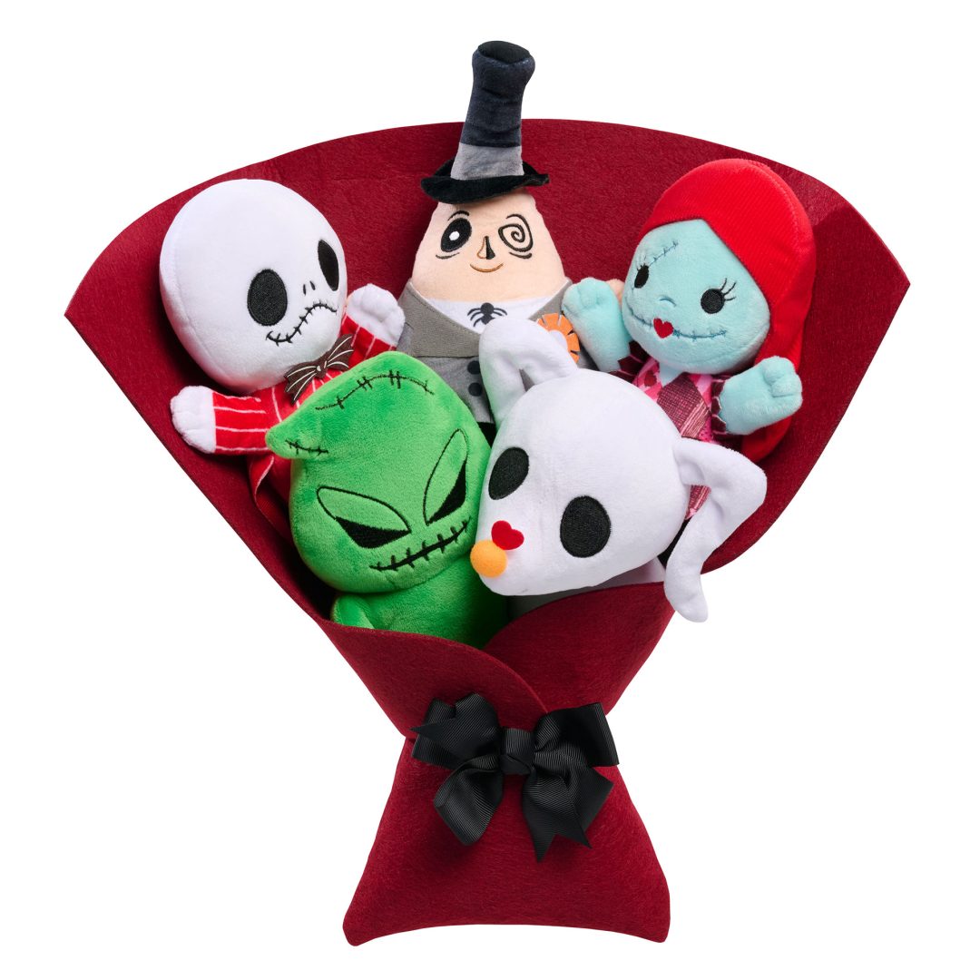 Disney Tim Burton's The Nightmare Before Christmas Valentine Large Plush Bouquet 