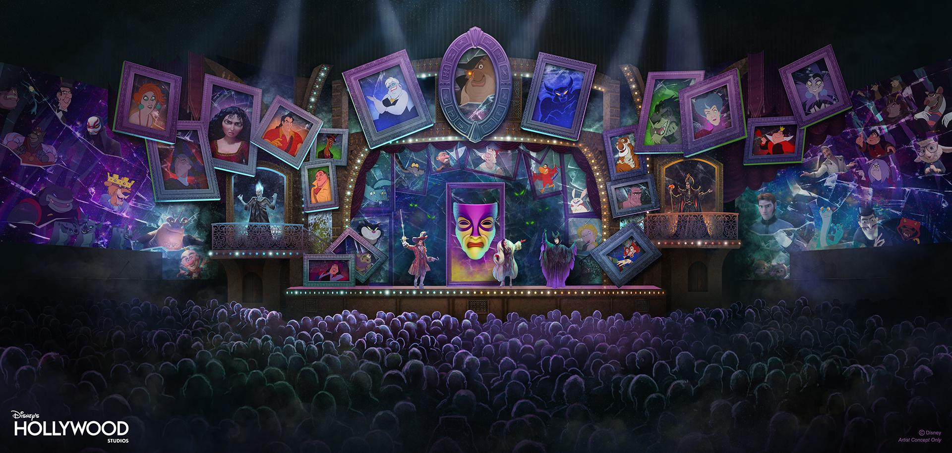 “Disney Villains: Unfairly Ever After” rendering, Disney's Hollywood Studios