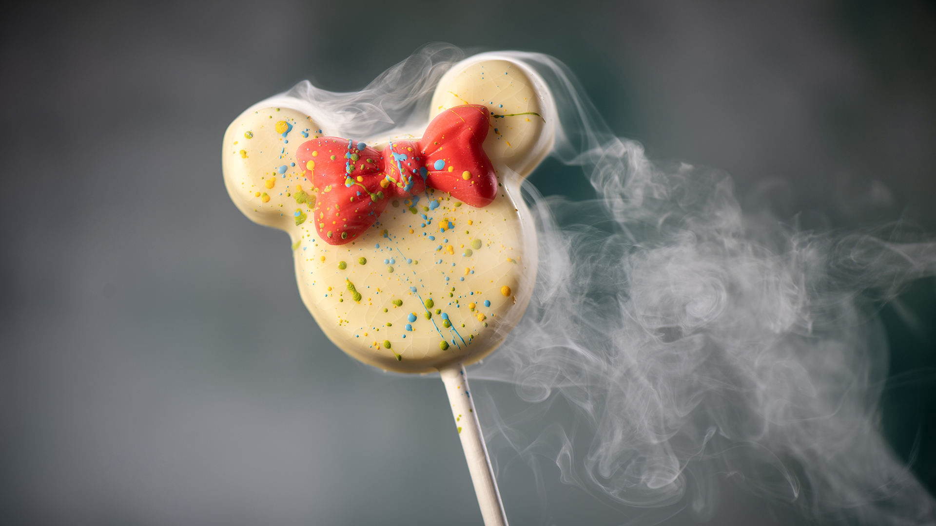 Liquid Nitrogen Minnie Cake Pop, EPCOT International Festival of the Arts