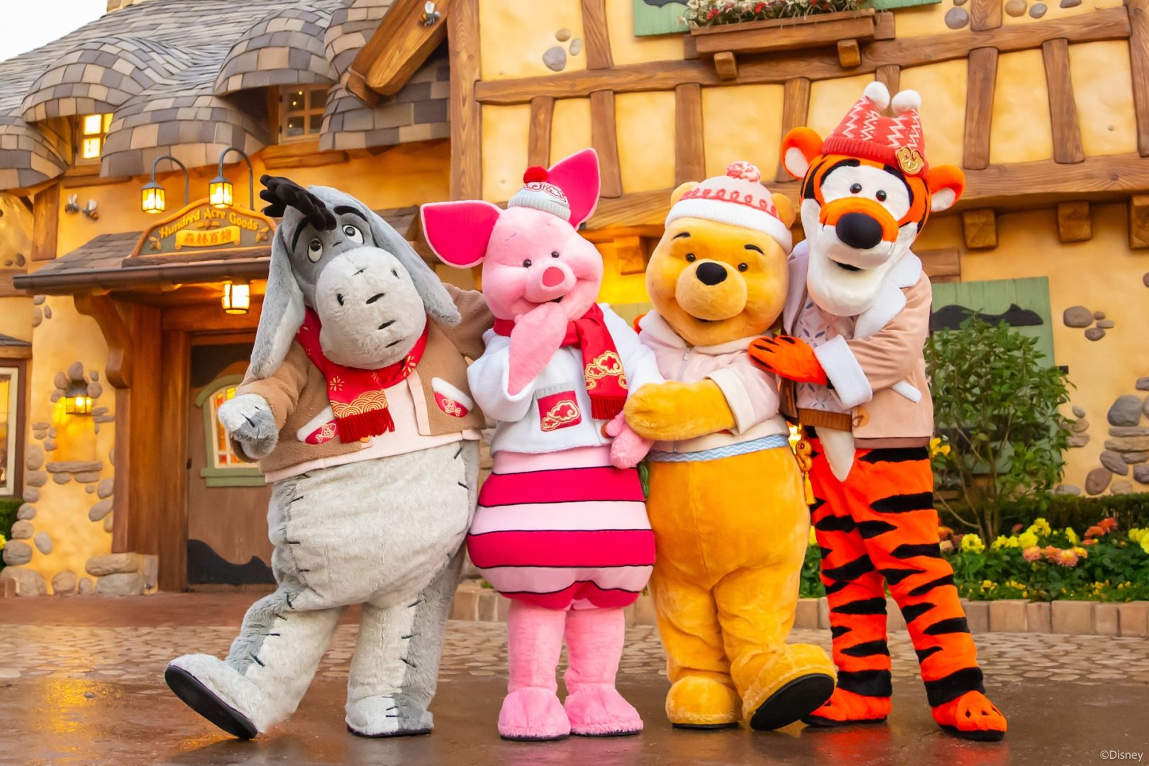 Chinese New Year at Shanghai Disney Resort, characters