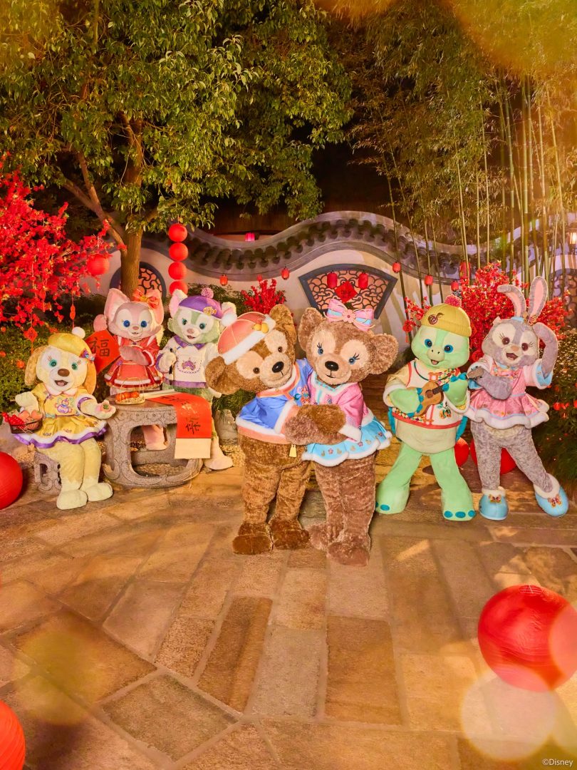 Chinese New Year at Shanghai Disney Resort, characters