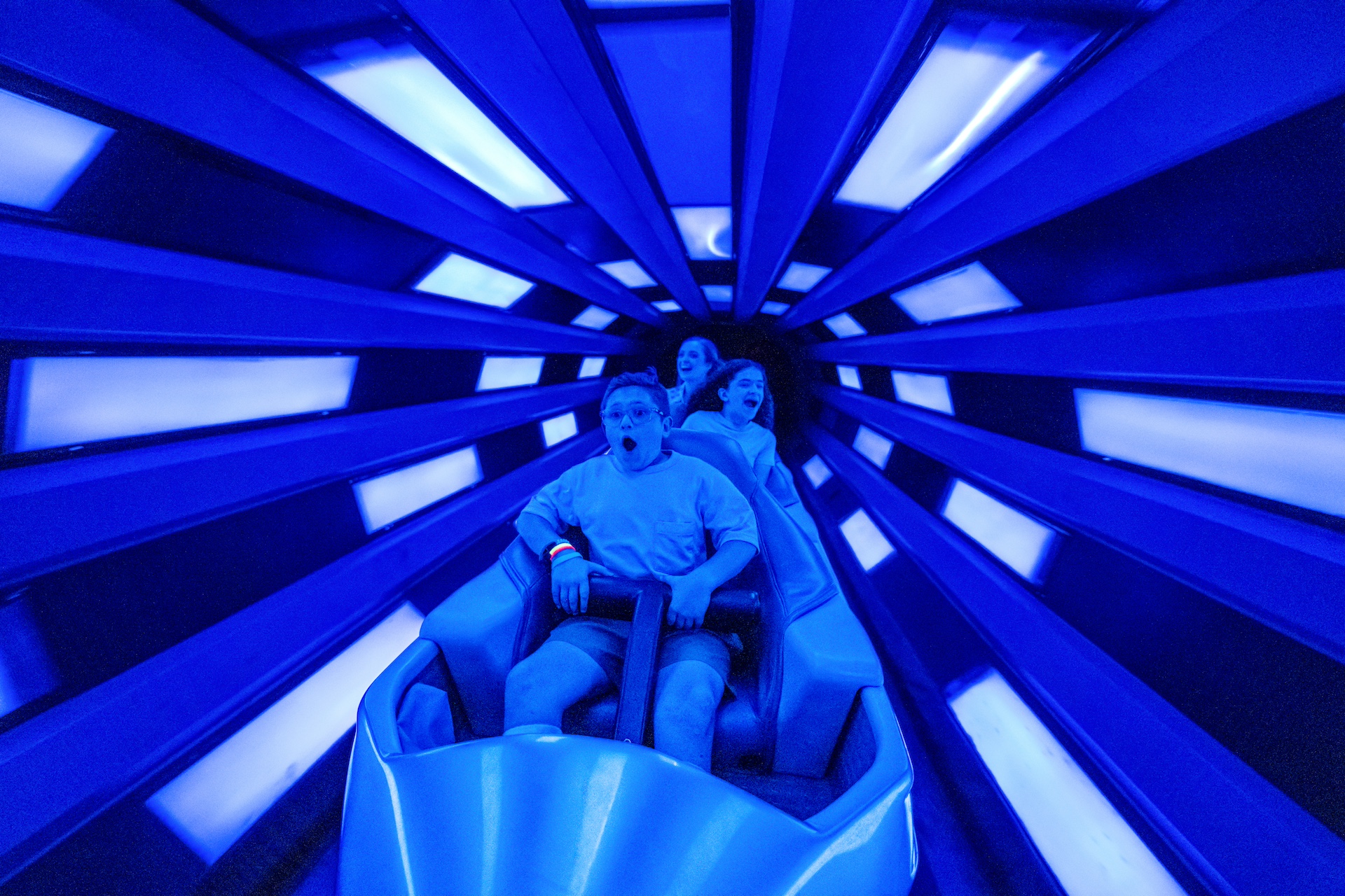 Space Mountain, interior