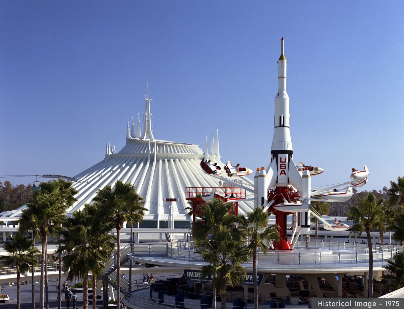 Space Mountain grand opening at Magic Kingdom Park