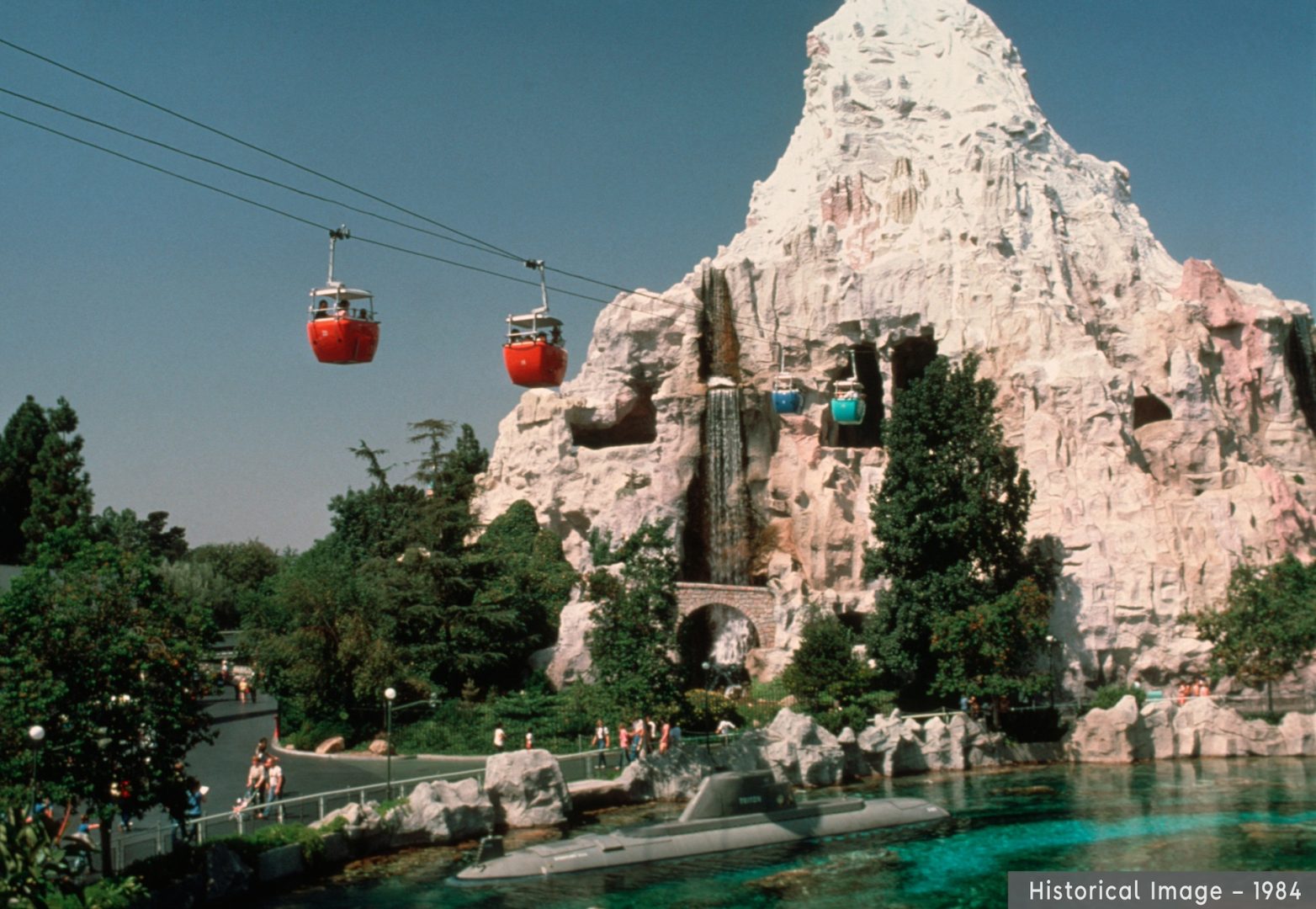 Matterhorn Bobsleds at Disneyland park