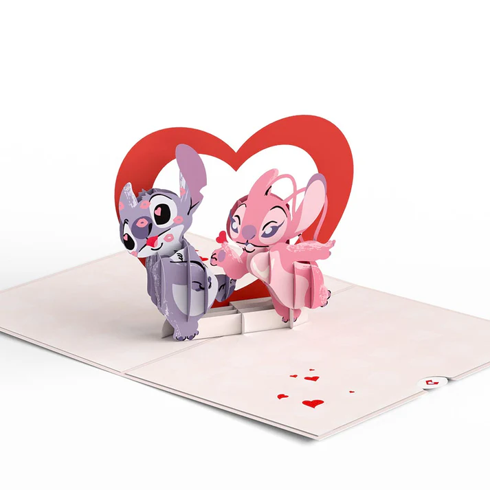 Lovepop Disney Stitch & Angel Pop-Up Card