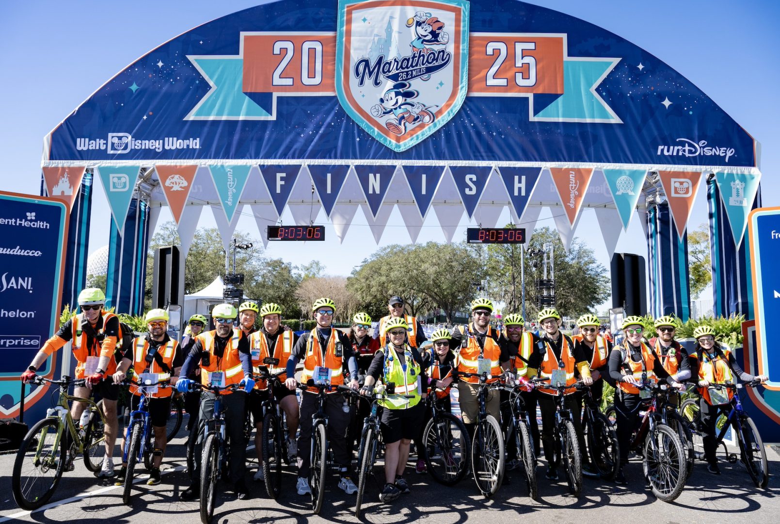 runDisney Bike Team at Walt Disney World