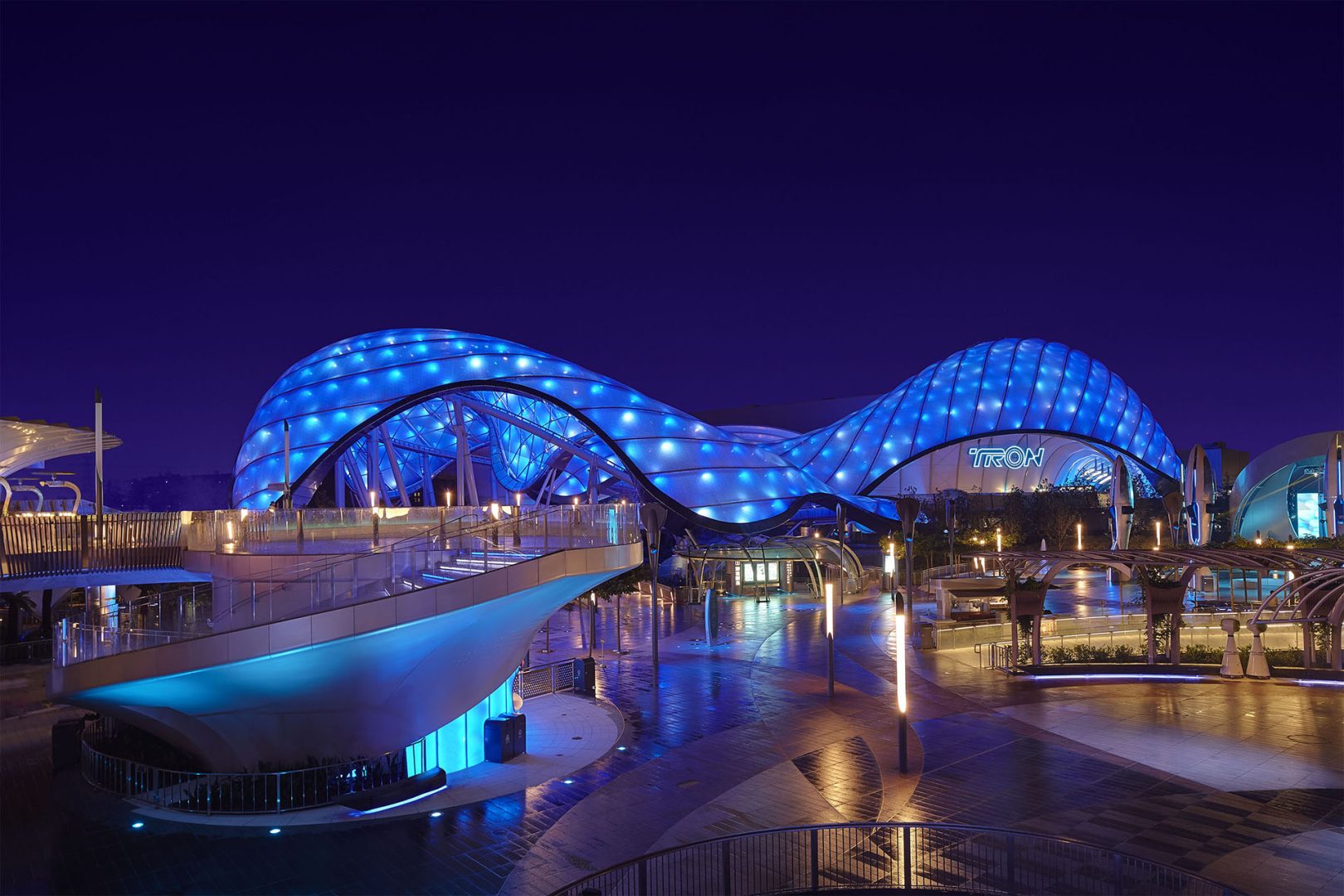 TRON Lightcycle Power Run at Shanghai Disneyland Resort