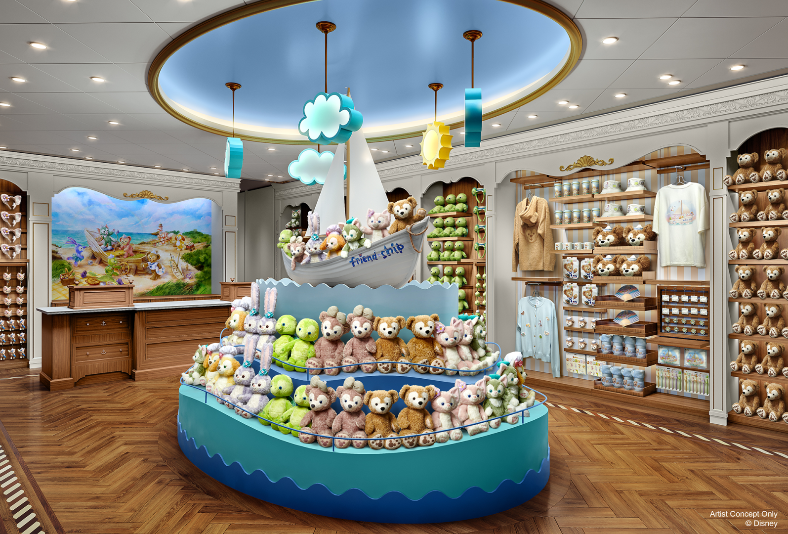 Duffy and Friends Shop, Disney Adventure