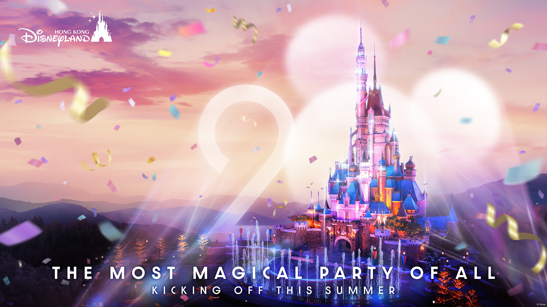 Hong Kong Disneyland Announces 20th Anniversary Celebration Details