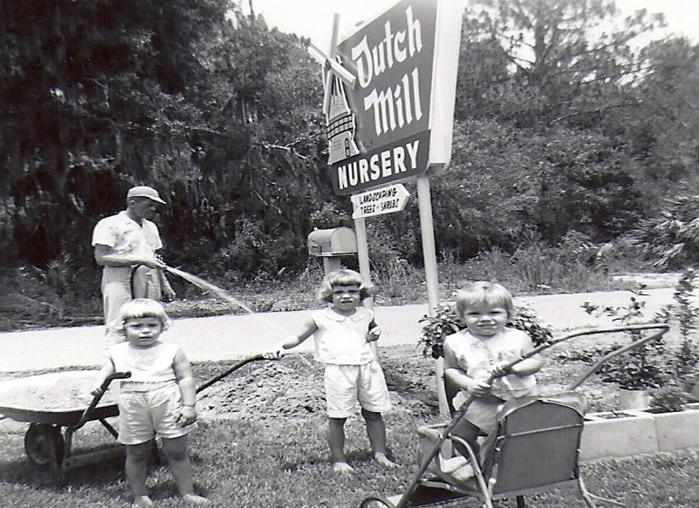 Historical photo of Dutch Mill Nursery