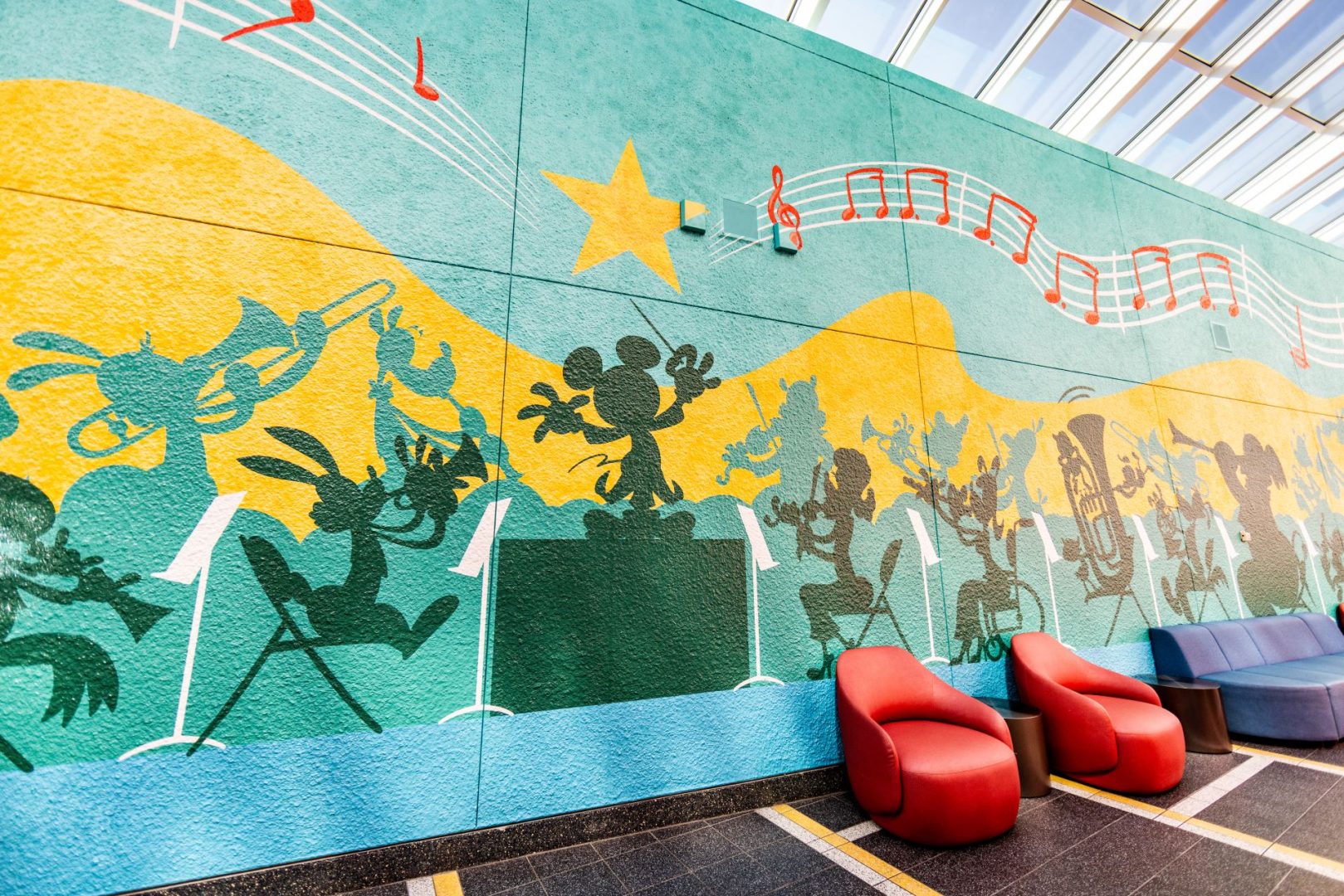 Disney's All-Star Music Resort - Mural