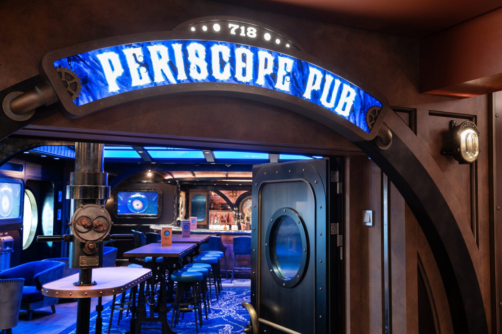 Periscope Pub, Disney Treasure