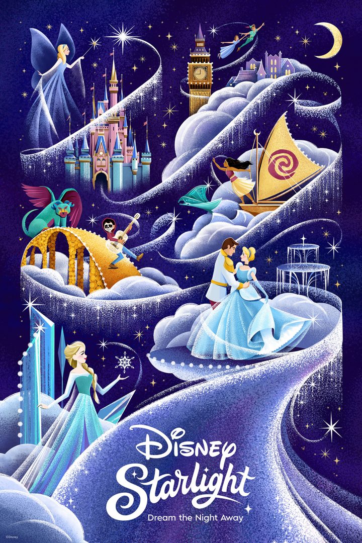 “Disney Starlight” Official Poster, Walt DISNEY WORLD