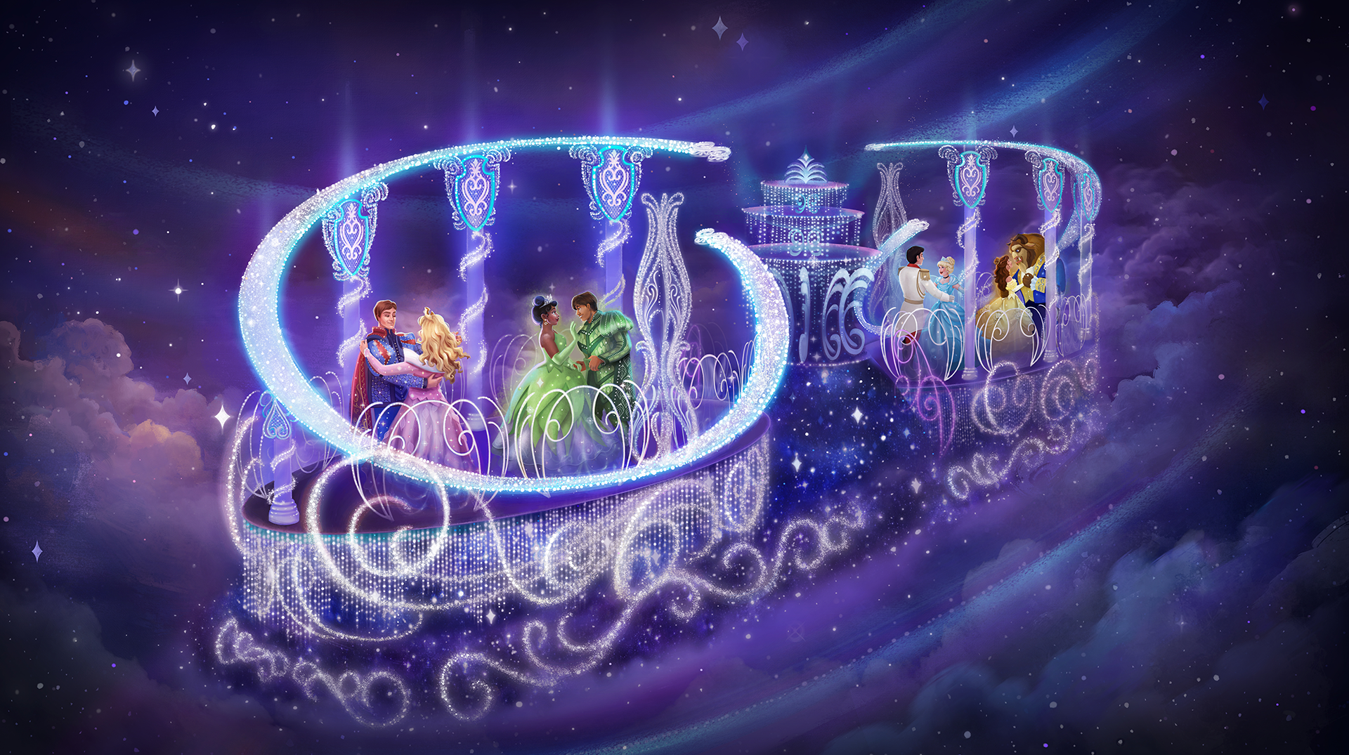 "Disney Starlight" Royals Float, Walt Disney World (Concept Art)