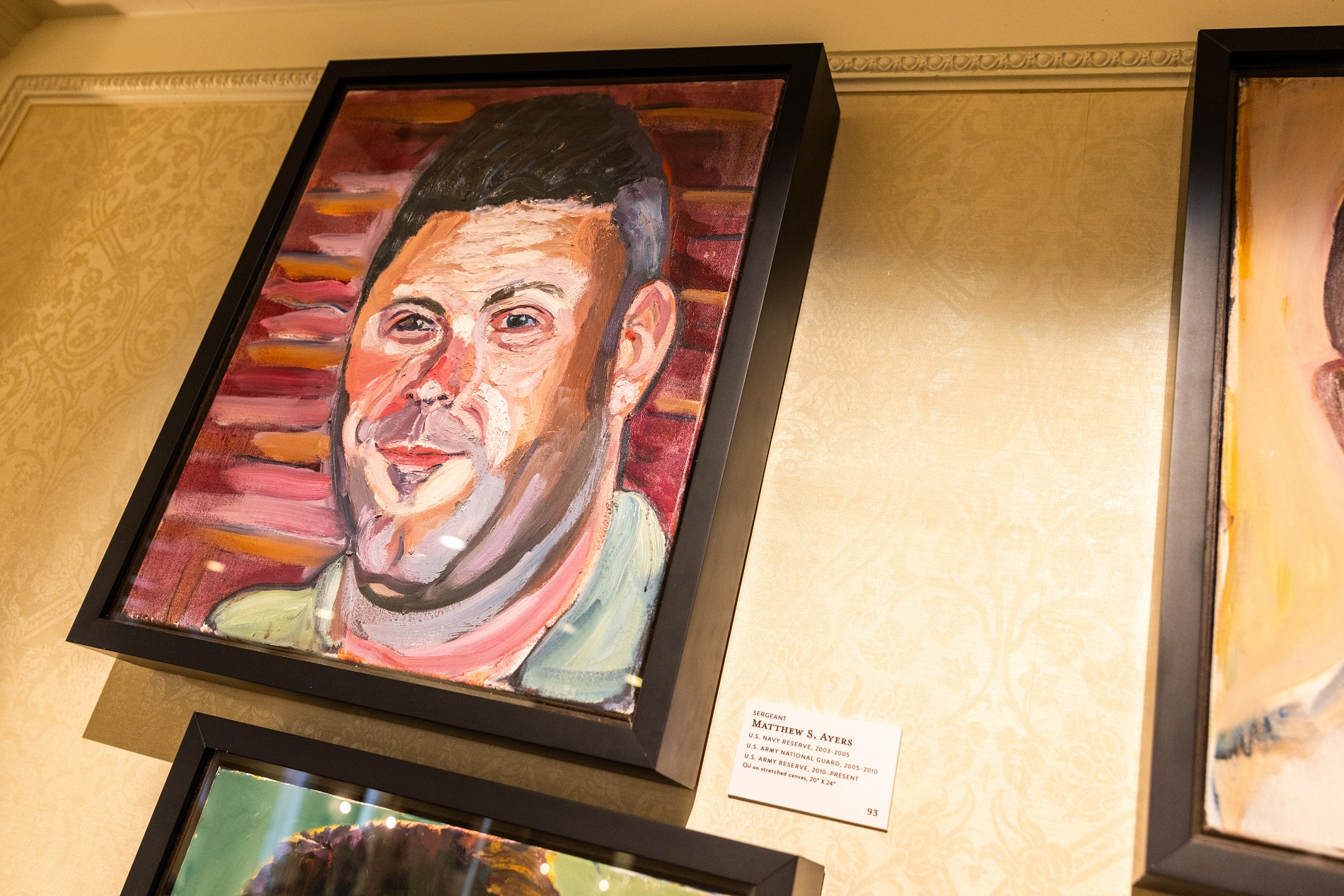 George Bush Portraits of Courage EPCOT