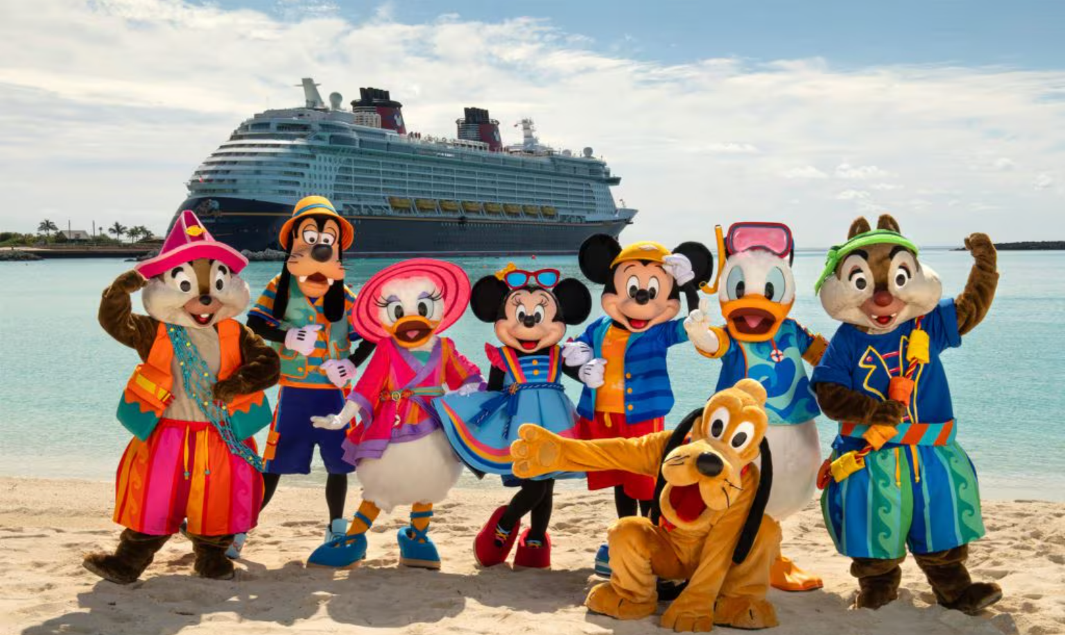 New Castaway Cay Character Costumes Disney Cruise Line