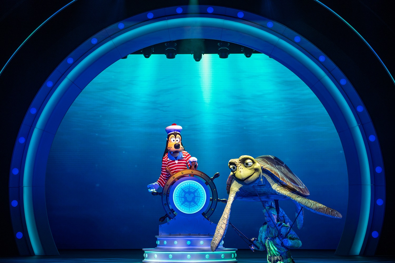 Seas the Adventure Show on Disney Wish
