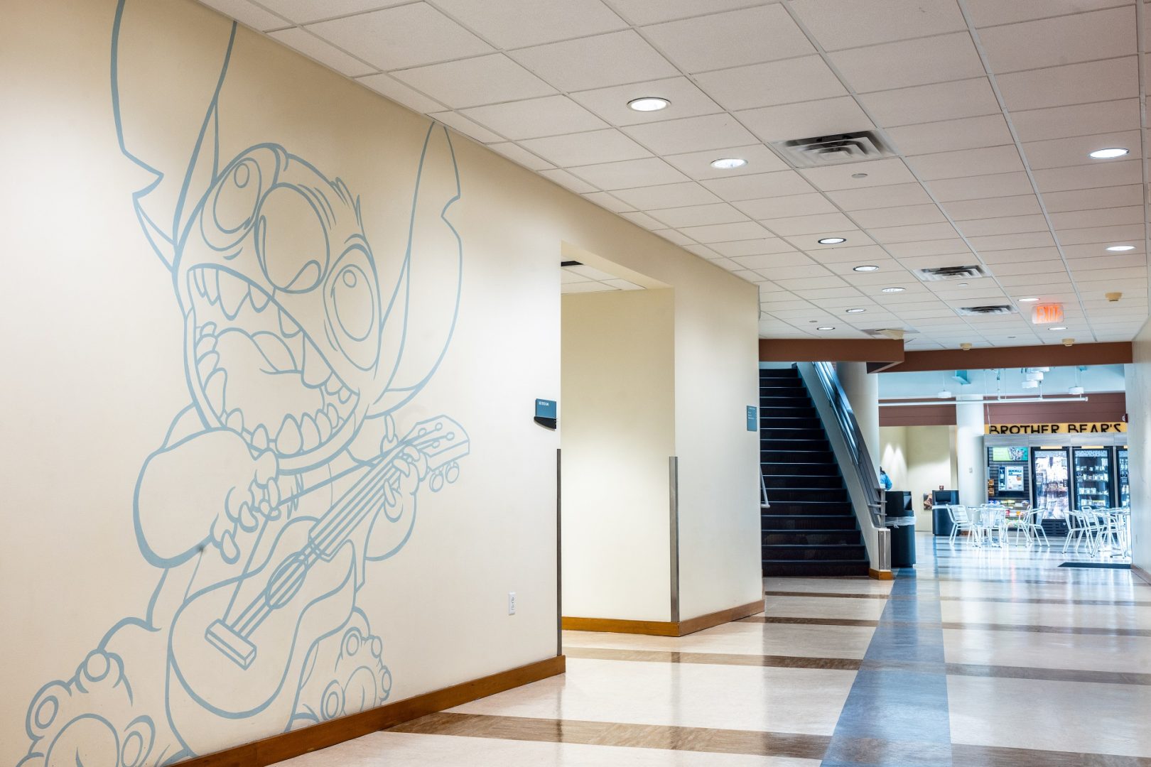 Stitch Mural Feature Animation Florida