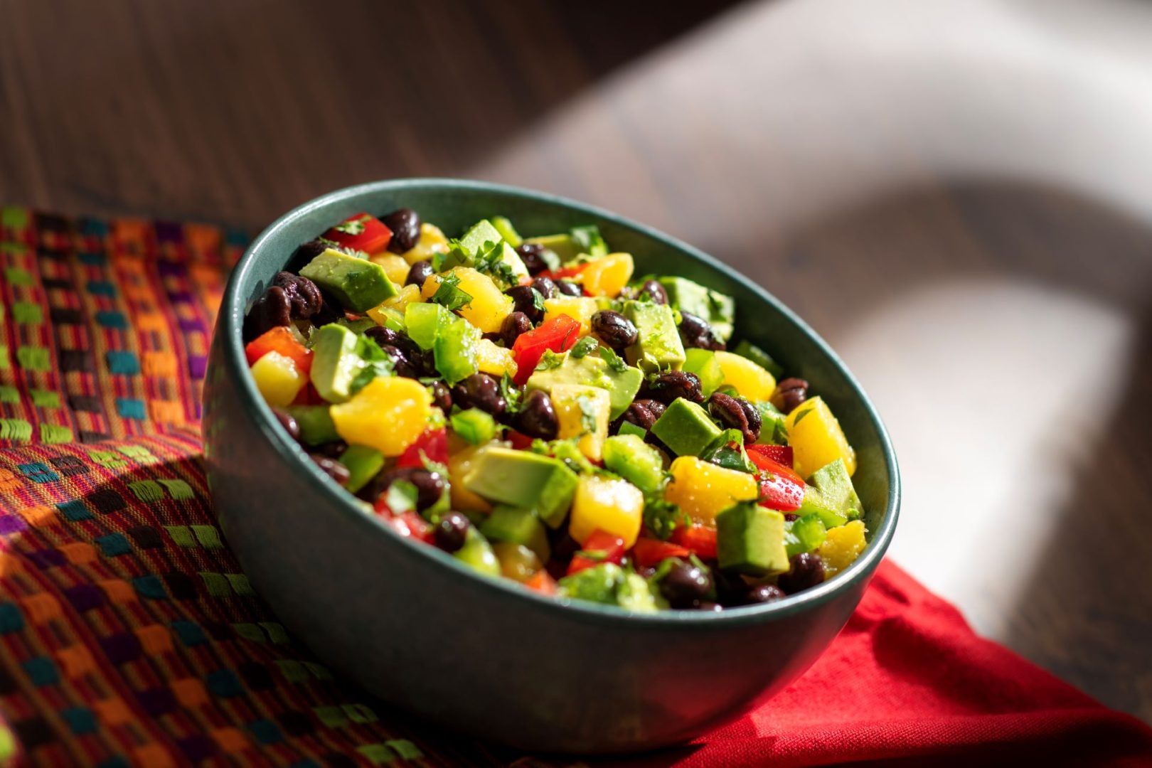 Grilled Pineapple and Black Bean Salsa