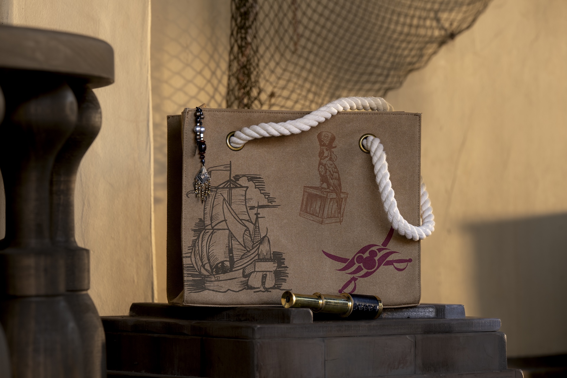 Disney Destiny Ship's Log Cask & Cannon Merchandise Bag