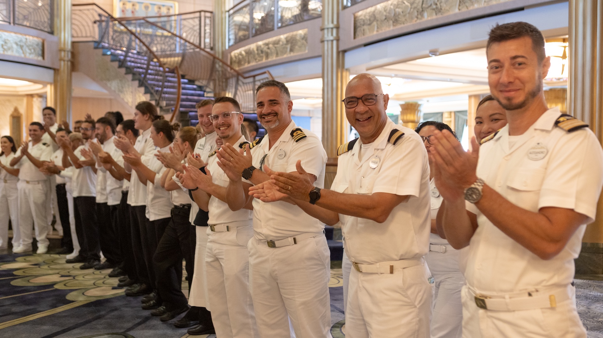 Disney Cruise Line Make-A-Wish Italy Trip Cast Members