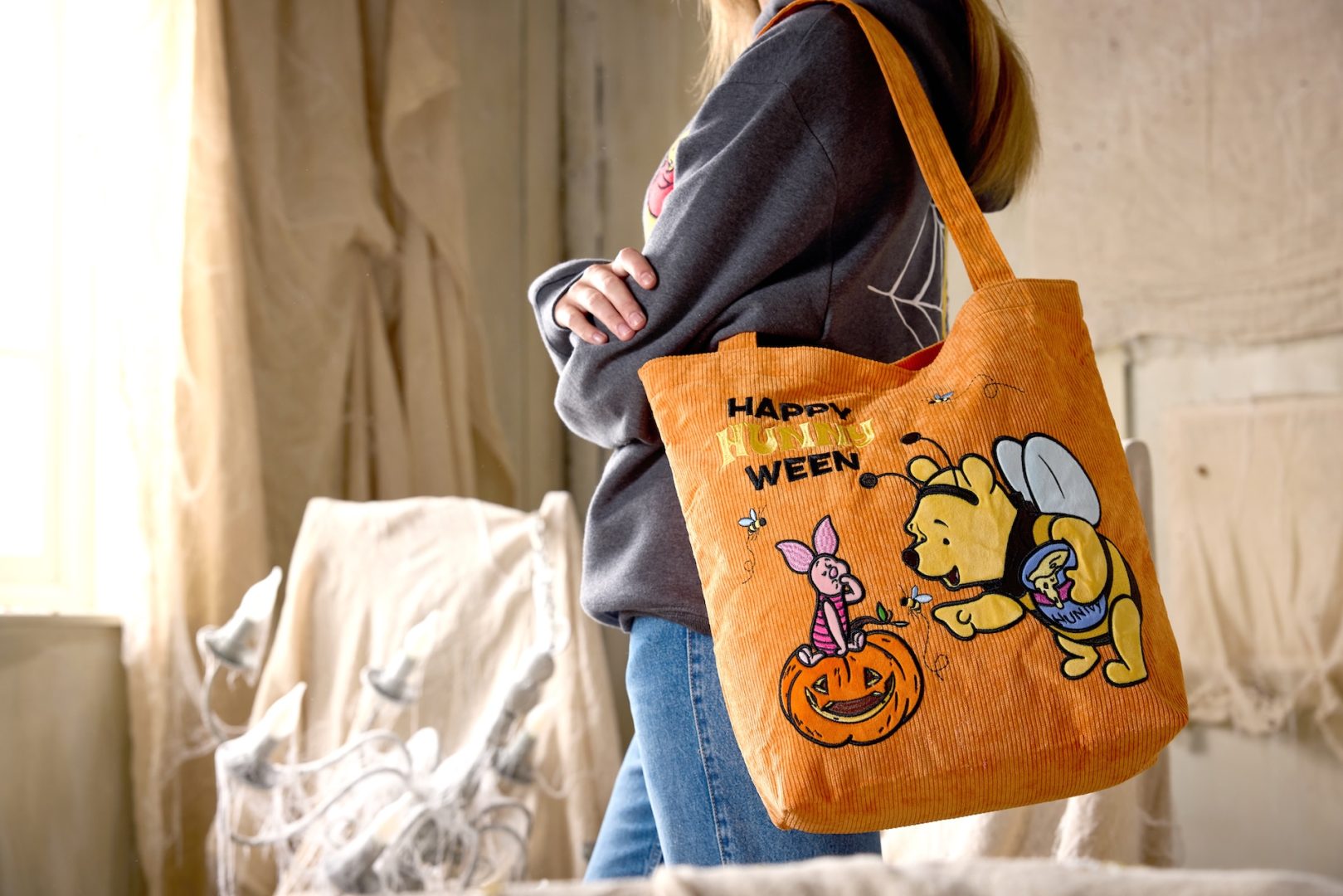 Disney Halloweek Collection Winnie the Pooh Tote Bag