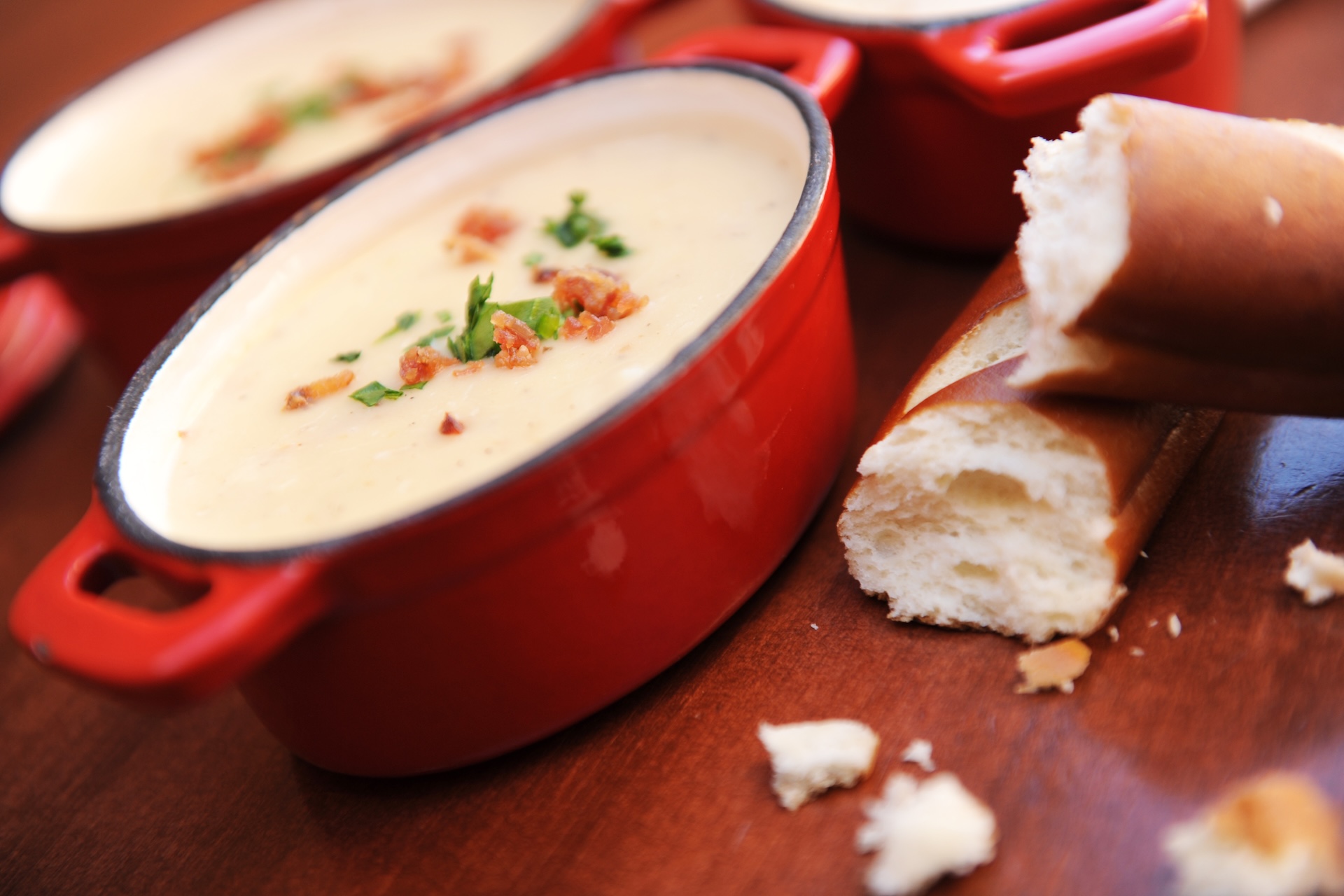 EPCOT Food & Wine Festival Cheddar and Bacon Soup