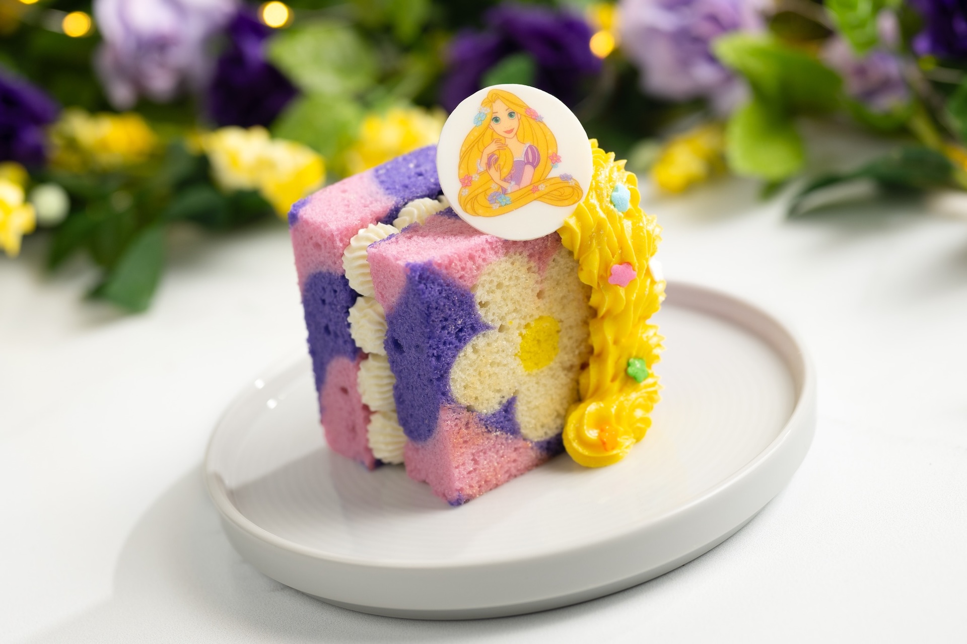 World Princess Week Walt Disney World Rapunzel Berries and Cream Cake