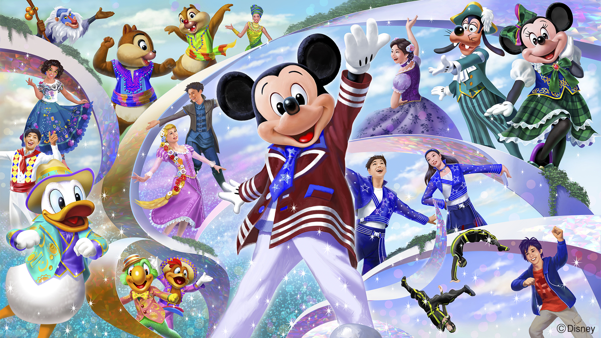 Dance the Globe! at Tokyo DisneySea