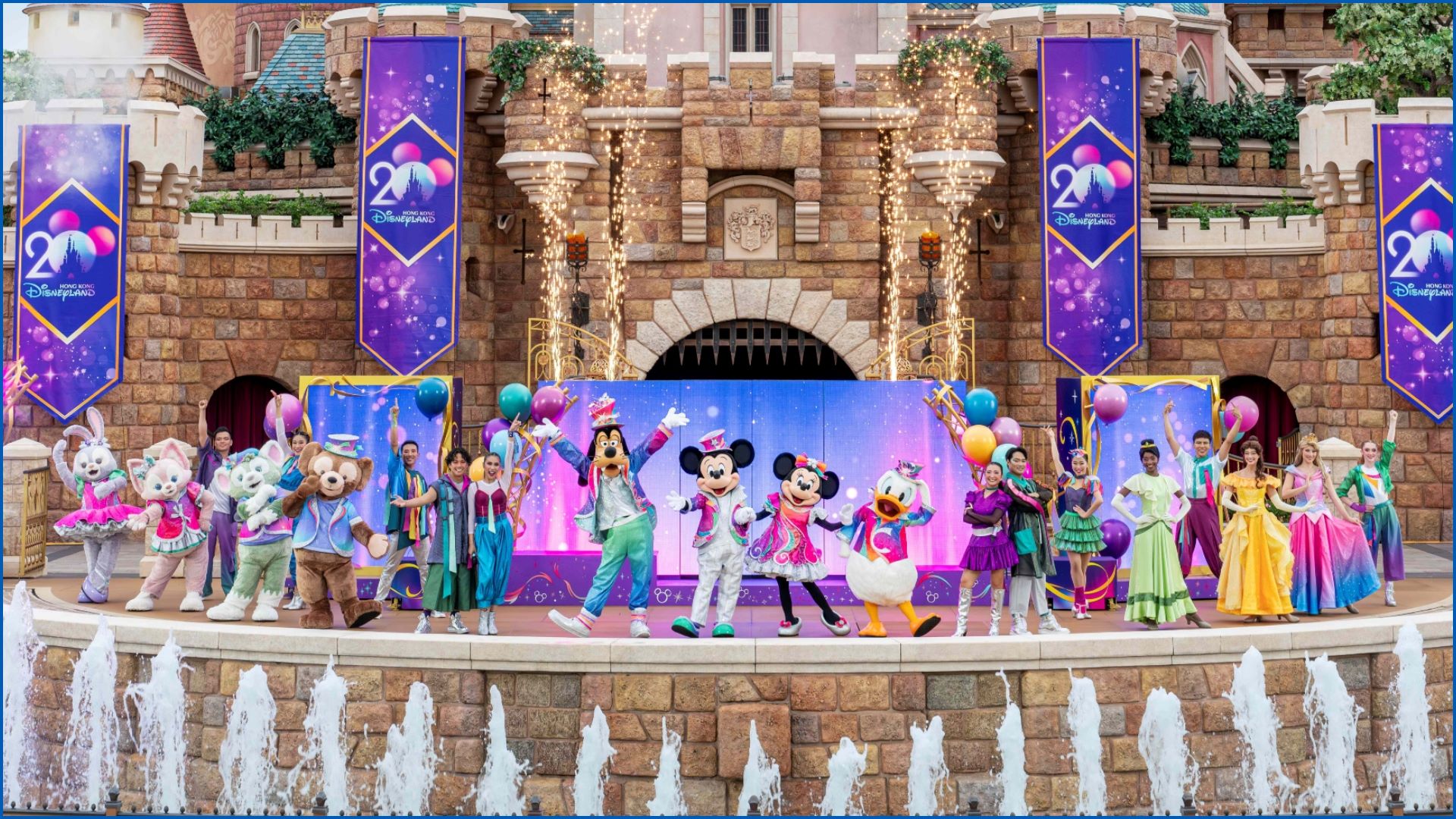 Hong Kong Disneyland Celebrates 20 Years: New Frozen Land and More!