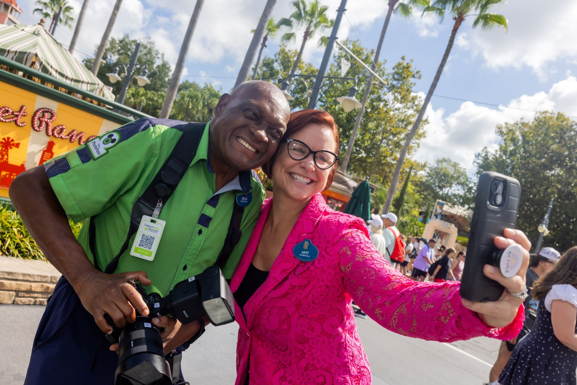 Willie and Amy at Disney's Hollywood Studios