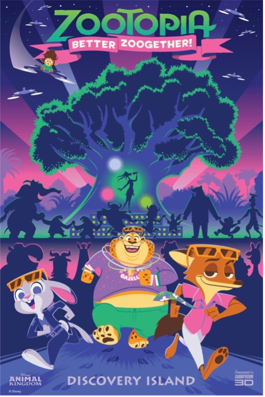Zootopia: Better Zoogether! opens Nov. 7 at Discovery Island at Disney’s Animal Kingdom