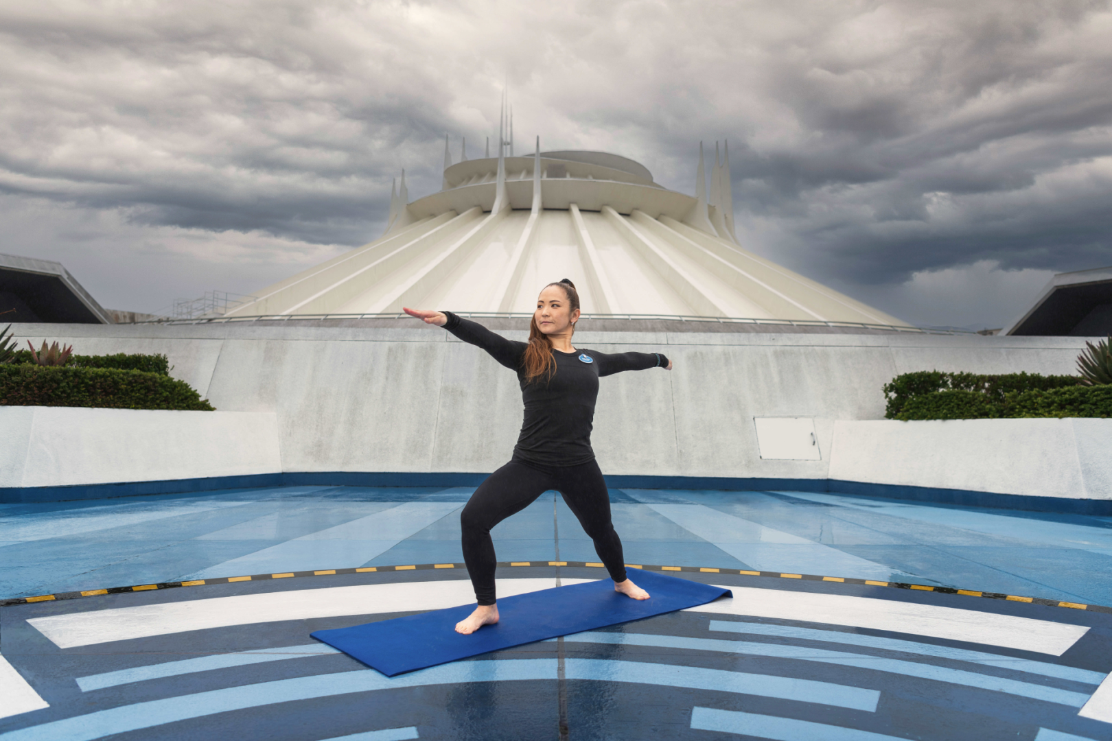 Disneyland Resort Sunrise Yoga