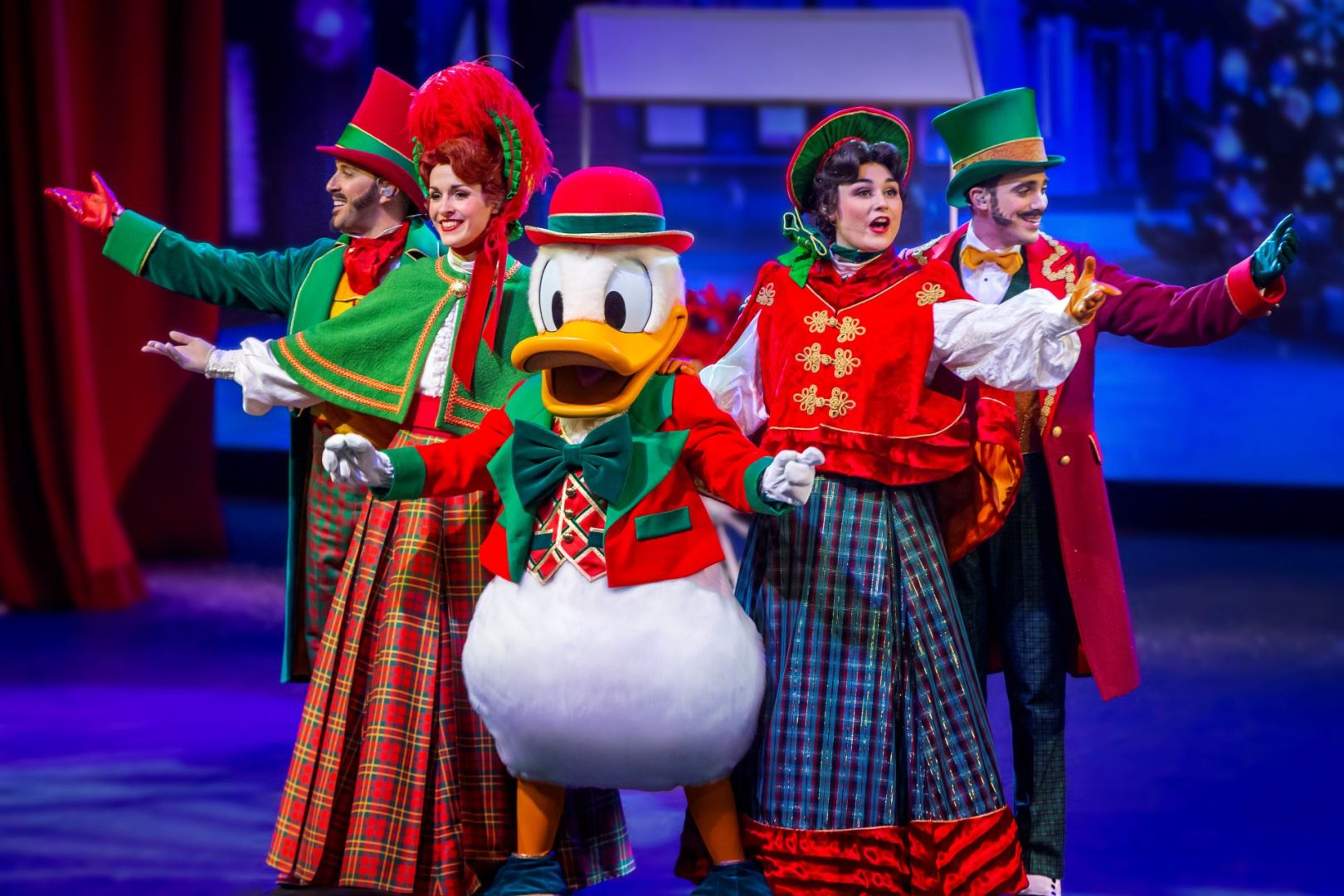 Donald Duck at Disneyland Paris