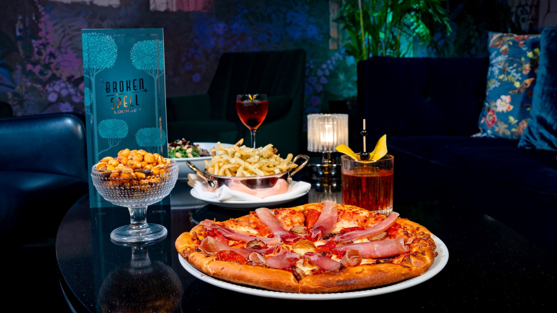 Food at Broken Spell Lounge