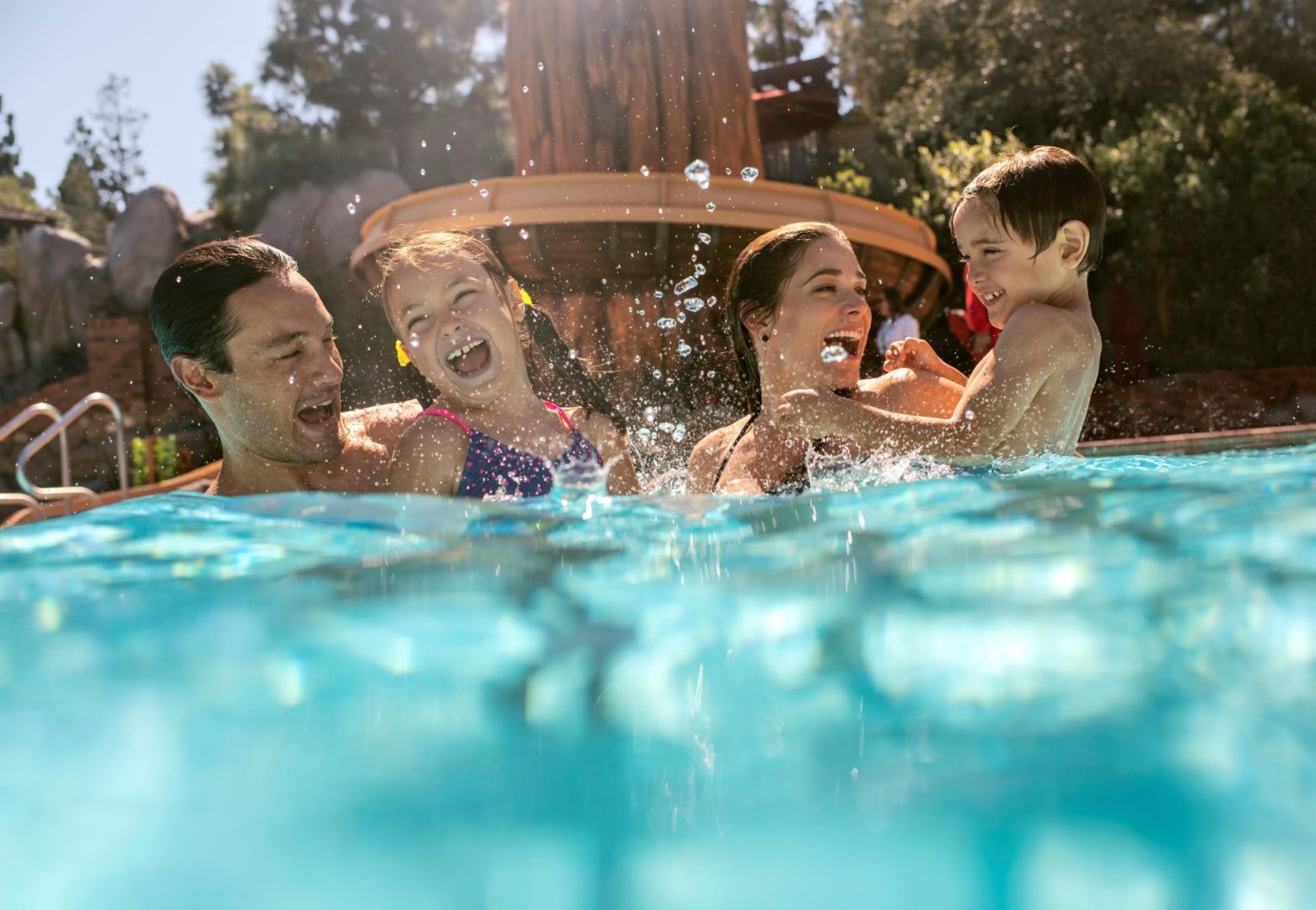 Waterslide at Disney's Grand Californian Hotel and Spa
